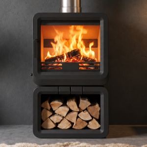 N E W P O R T - With Log Holder - 8kW
